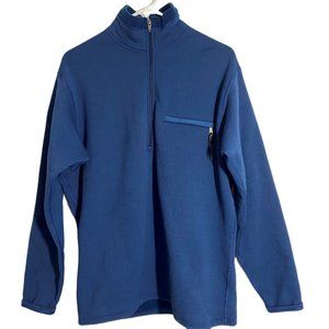 Patagonia pull over Jacket with zipper blue size Medium